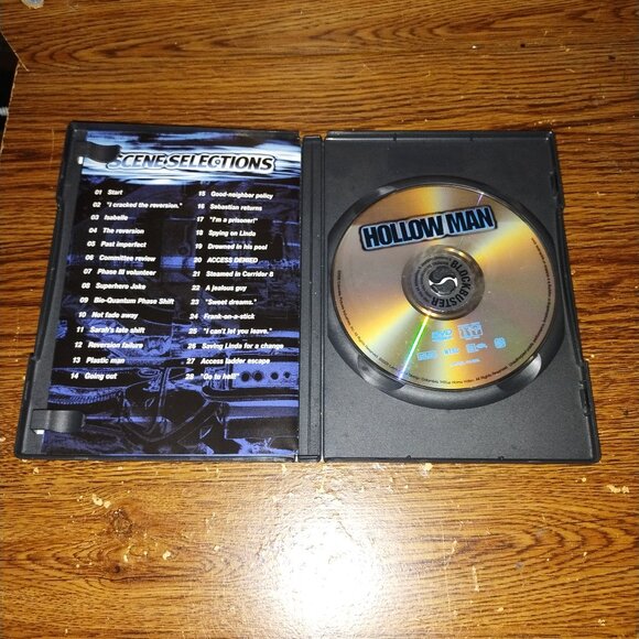 Hollow Man (DVD, 2000, Widescreen) - Picture 2 of 3